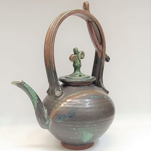 Click to view detail for #220522 Tea Pot Green $65